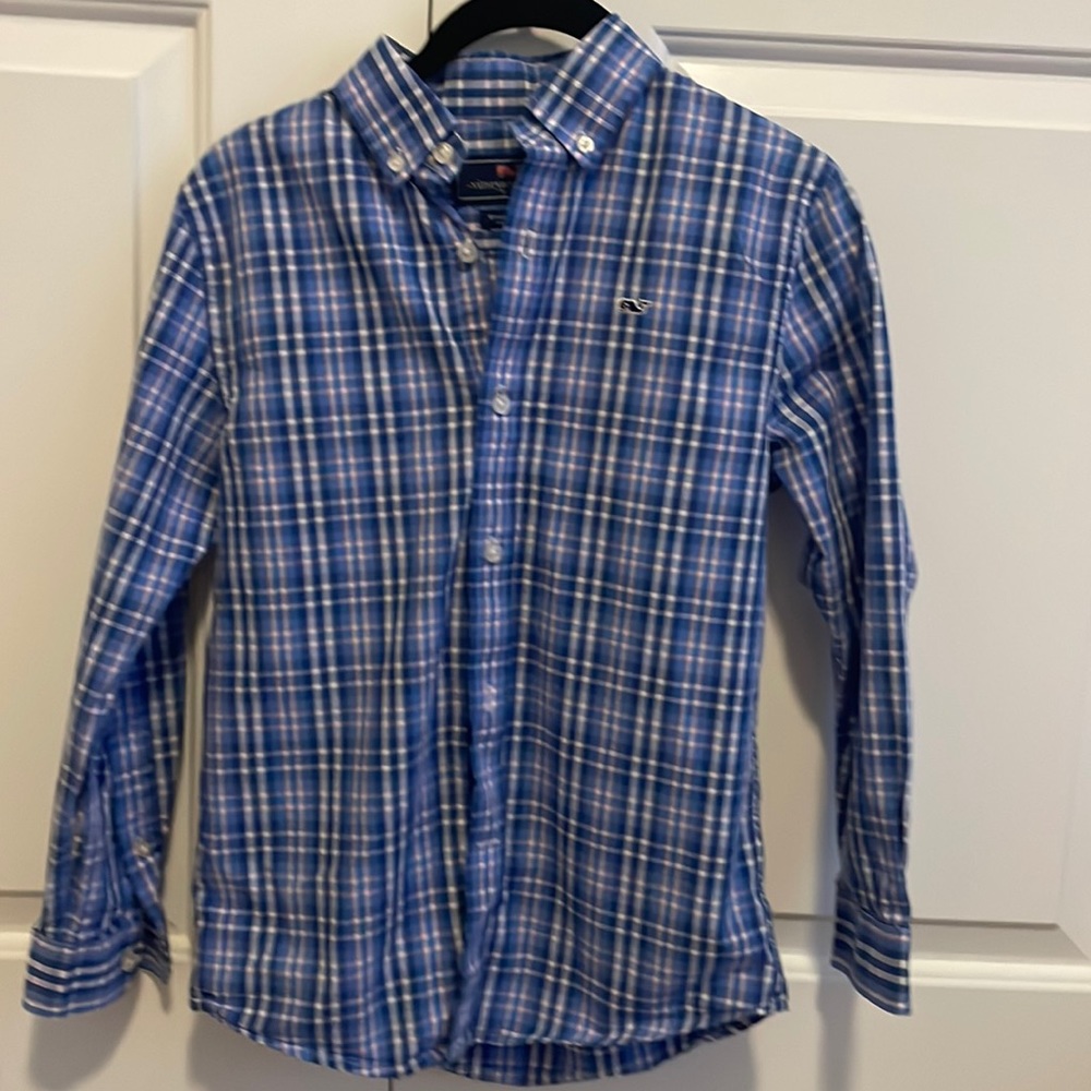 Boys Vineyard Vines Sz S (8-10) worn once. EUC
